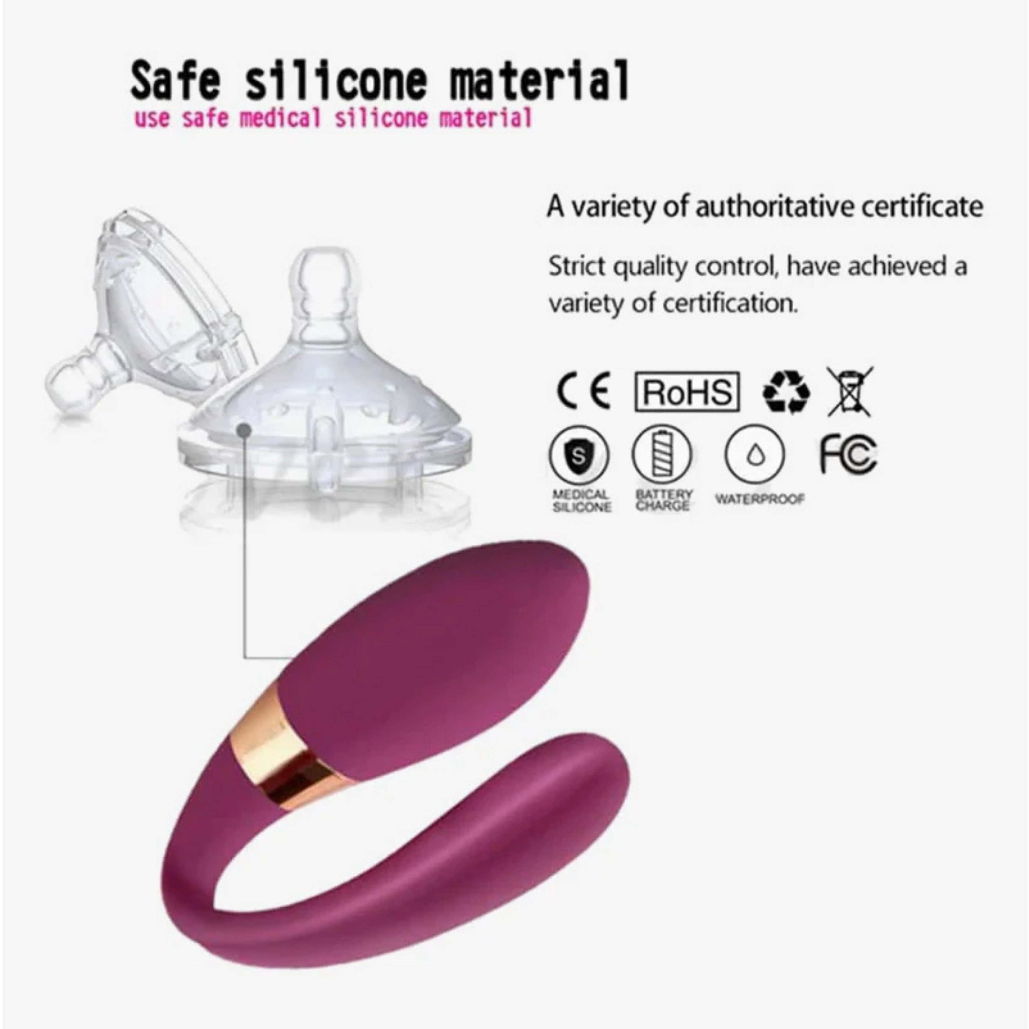 Dibe U Shaped G Spot Vibrator For Woman